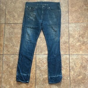 True Religion Dark Blue Slim Jeans